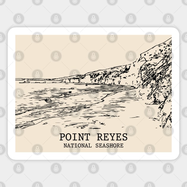 Point Reyes National Seashore Magnet by Lakeric